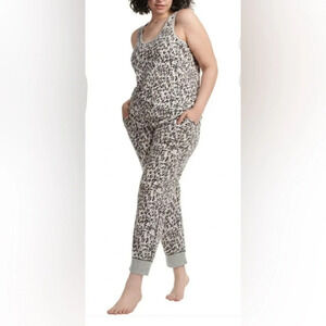 🌸Karen Neuburger Live Love Lounge pajama set in pink cheetah XXL